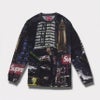 Supreme シュプリーム 2025SS Skyline Sequin L/S Top スカイラインシークインロングスリーブTシャツ ナイト
