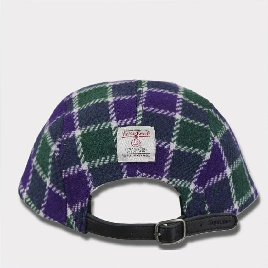 Supreme シュプリーム 2025SS Harris Tweed Camp Cap ハリスツイードキャンプキャップ グリーンプレイド2