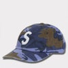 Supreme シュプリーム 2025SS Pigment Coated S Logo 6Panel ピグメントコートSロゴ6パネルキャップ ブルーカモ