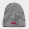 Supreme シュプリーム 2025SS Overdyed Beanie オーバーダイドビーニー ニット帽 メタリックシルバー