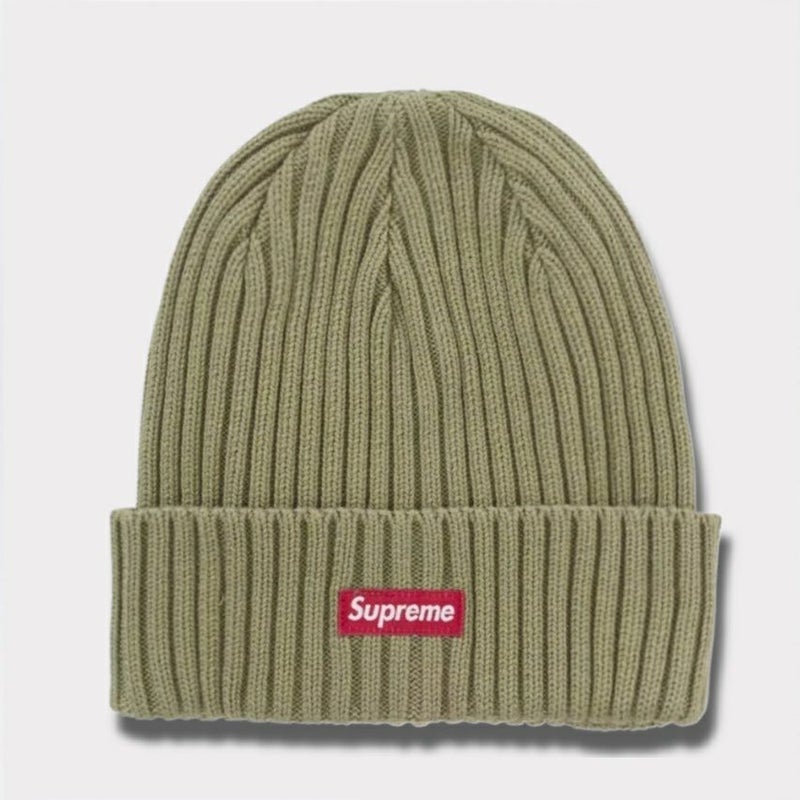 Supreme シュプリーム 2025SS Overdyed Beanie オーバーダイドビーニー ニット帽　ダスティーオリーブ