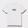 Supreme シュプリーム 2025SS Fire Relief Box Logo Tee ファイヤーリリーフボックスロゴTシャツ ホワイト 白