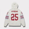Supreme シュプリーム 2025SS Sport Zip Up Hooded Sweater スポーツジップアップフードセーター　ホワイト2