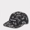 Supreme シュプリーム 2025SS Floral Jacquard Camp Cap フローラルジャガードキャンプキャップ ブラック　黒