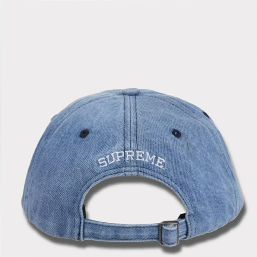 Supreme シュプリーム 2025SS License Plate 6Panel Cap ライセンスプレート6パネルキャップ デニム1