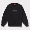 Supreme シュプリーム 2025SS Washed Box Logo Crewneck ウォッシュボックスロゴクルーネック ブラック 黒