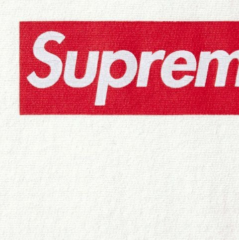 Supreme シュプリーム 2025SS Washed Box Logo Crewneck ウォッシュボックスロゴクルーネック ホワイト 白2