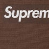 Supreme シュプリーム 2025SS Washed Box Logo Crewneck ウォッシュボックスロゴクルーネック ブラウン2