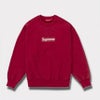 Supreme シュプリーム 2025SS Washed Box Logo Crewneck ウォッシュボックスロゴクルーネック レッド