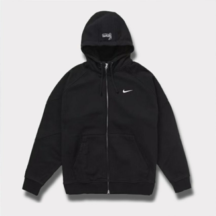 Supreme シュプリーム 2025SS Nike Zip Up Hooded Sweatshirt ナイキジップアップフードパーカー ブラック 黒