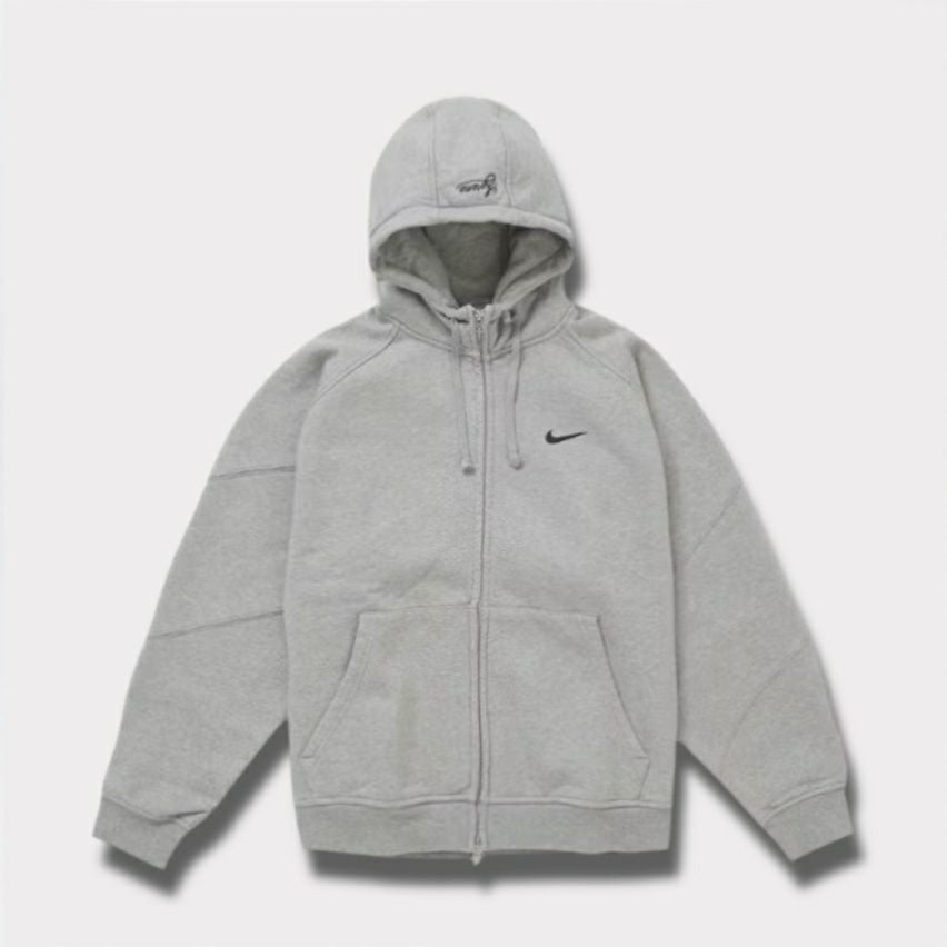 Supreme グレー フーディー Supreme Collegiate Applique Zip Up Hooded Sweatshirt Ash Grey