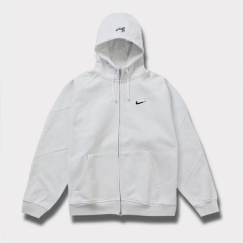  Supreme シュプリーム 2025SS Nike Zip Up Hooded Sweatshirt ナイキジップアップフードパーカー ホワイト 白