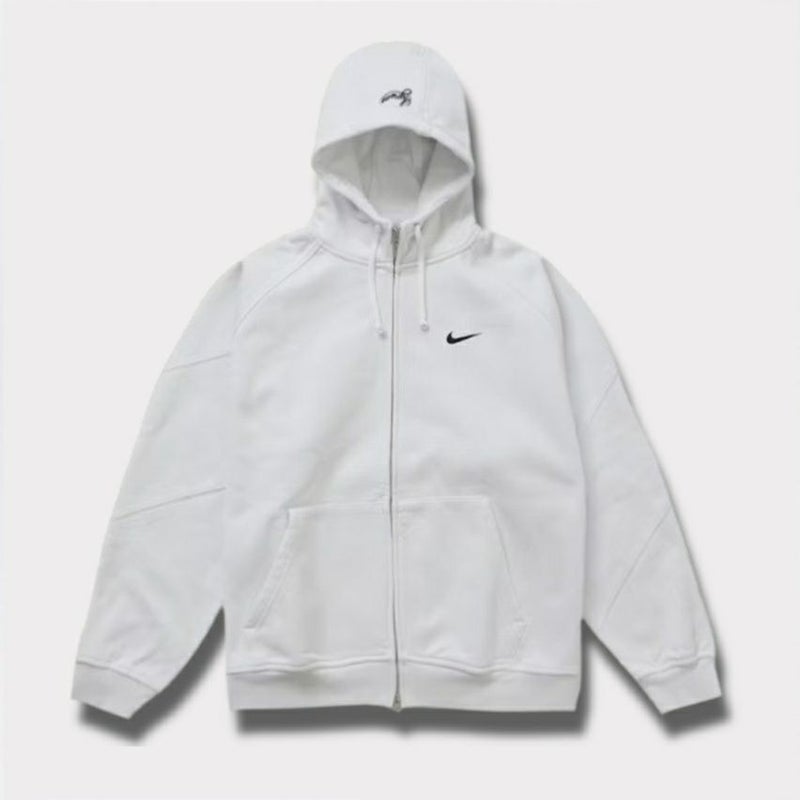  Supreme シュプリーム 2025SS Nike Zip Up Hooded Sweatshirt ナイキジップアップフードパーカー ホワイト 白