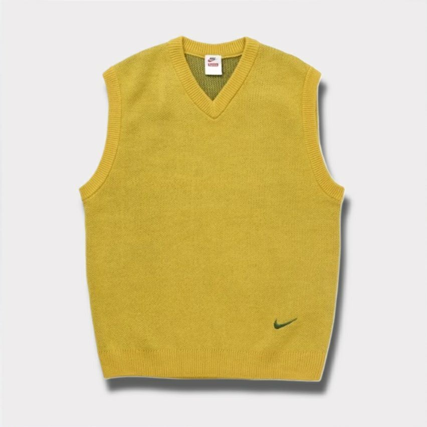 Supreme シュプリーム 2025SS Nike Sweater Vest ナイキセーターベスト イエロー1