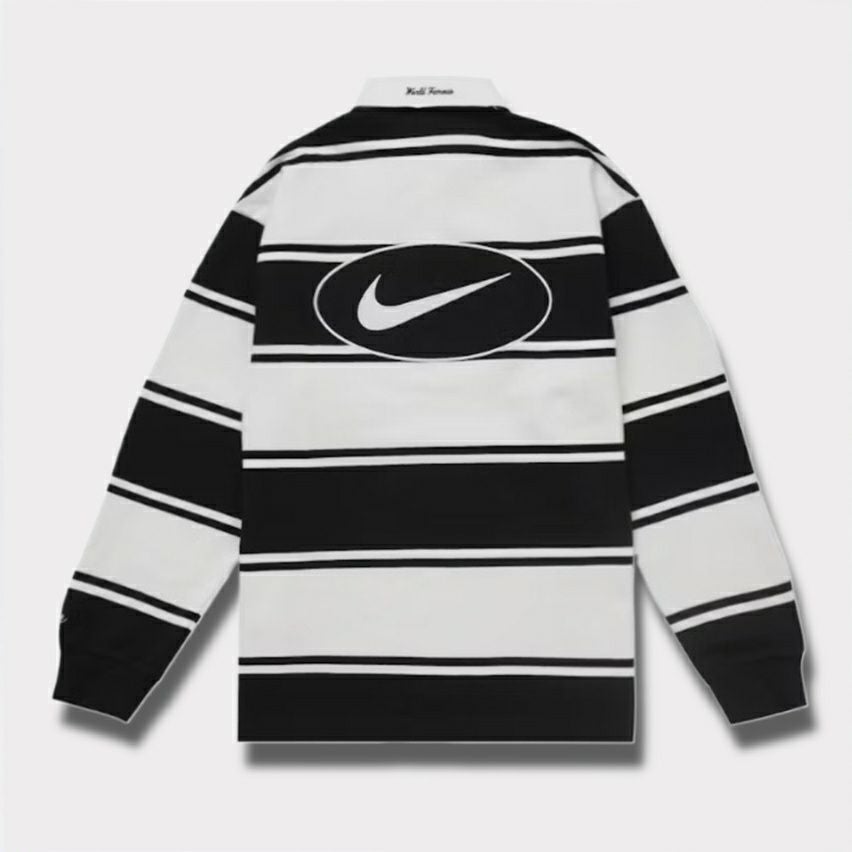  Supreme シュプリーム 2025SS Nike Stripe Rugby ナイキストライプラグビー ブラック 黒