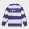 Supreme シュプリーム 2025SS Nike Stripe Rugby ナイキストライプラグビー パープル