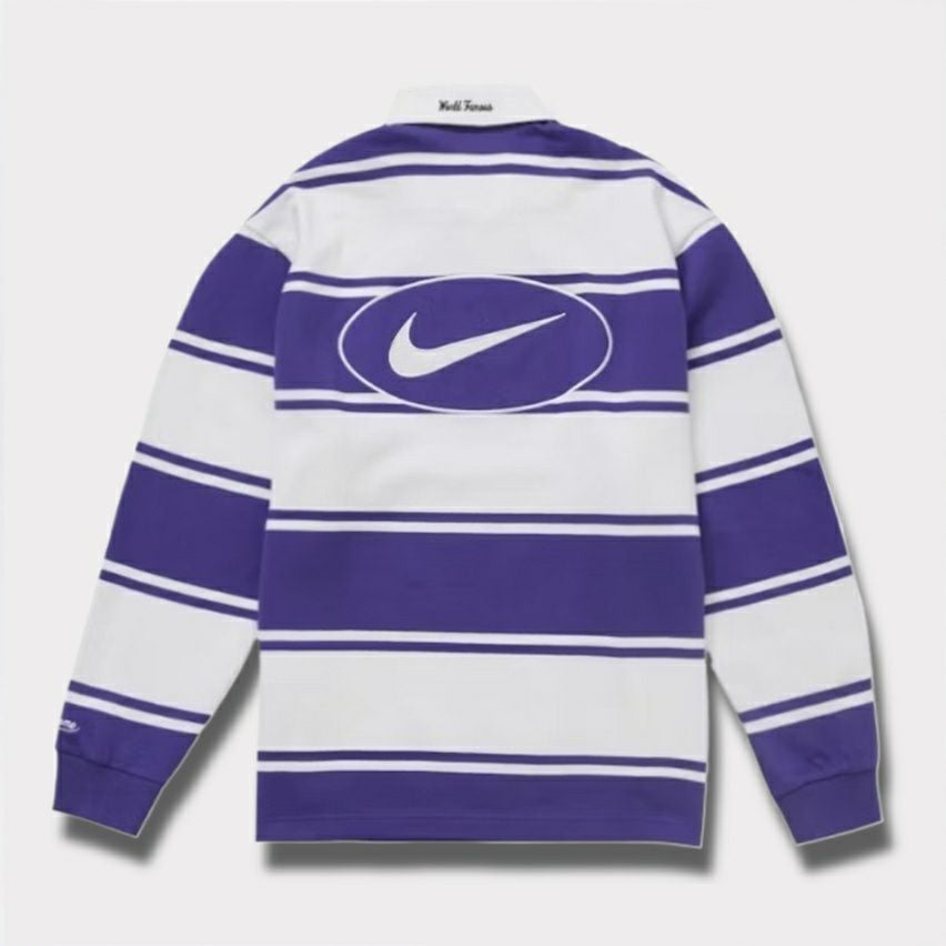 Supreme シュプリーム 2025SS Nike Stripe Rugby ナイキストライプラグビー パープル