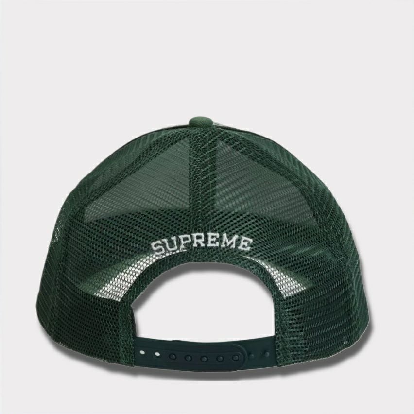  Supreme シュプリーム 2025SS Vaquero Mesh Back 5Panel Cap ヴァケイロメッシュバック5パネルキャップ グリーン　緑1