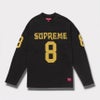 Supreme シュプリーム 2025SS Affiliated L/S Football Top アフィリエイトロングスリーブトップ Tシャツ ブラック 黒
