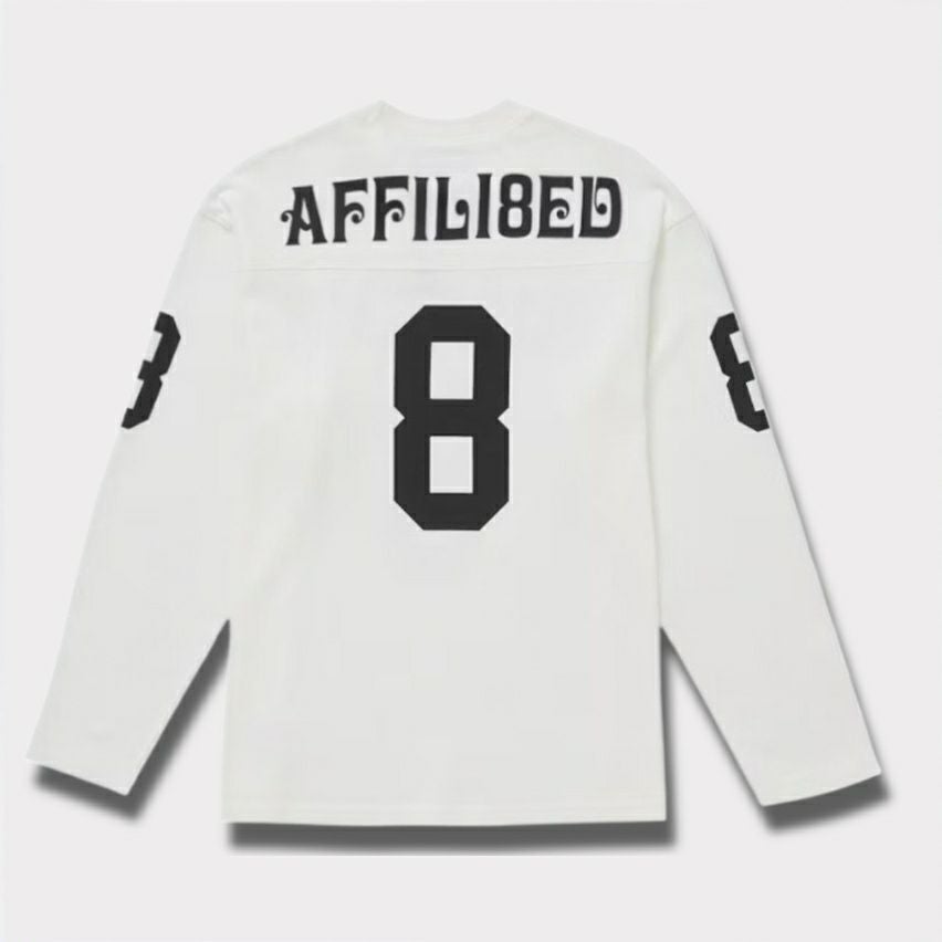 Supreme シュプリーム 2025SS Affiliated L/S Football Top アフィリエイトロングスリーブトップ Tシャツ ホワイト 白2