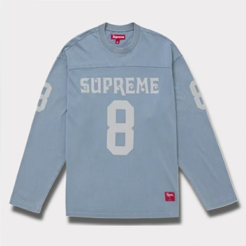 Supreme シュプリーム 2025SS Affiliated L/S Football Top アフィリエイトロングスリーブトップ Tシャツ スレート