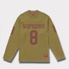  Supreme シュプリーム 2025SS Affiliated L/S Football Top アフィリエイトロングスリーブトップ Tシャツ ライトオリーブ