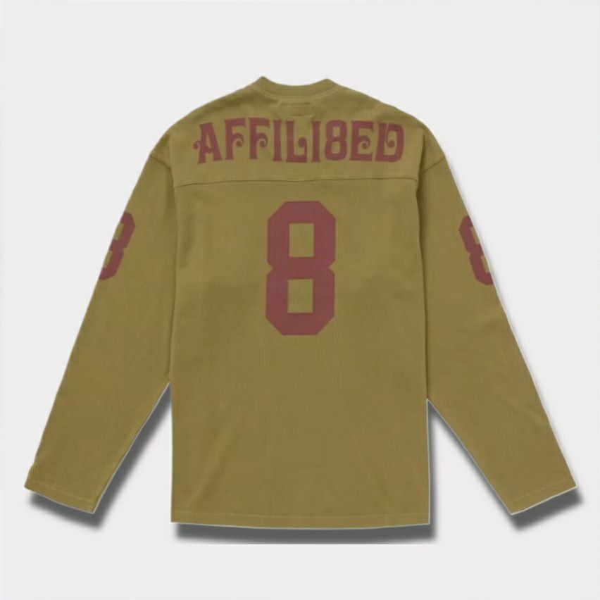 Supreme シュプリーム 2025SS Affiliated L/S Football Top アフィリエイトロングスリーブトップ Tシャツ ライトオリーブ2