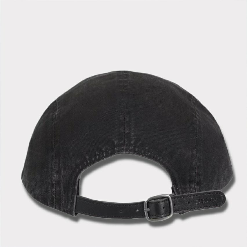 Supreme シュプリーム 2025SS Washed Chino Twill Camp Cap ウォッシュチノツイルキャンプキャップ ブラック 黒1