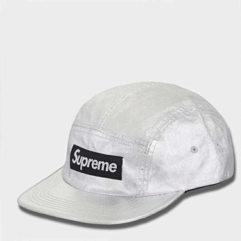 Supreme シュプリーム 2025SS Washed Chino Twill Camp Cap ウォッシュチノツイルキャンプキャップ シルバー