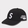 Supreme シュプリーム 2025SS World Famous S Logo 6Panel Cap ワールドフェイマスSロゴ6パネルキャップ ブラック 黒