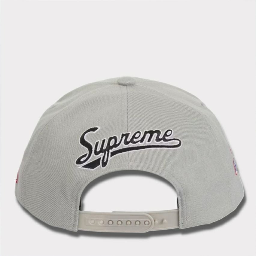 Supreme シュプリーム 2025SS World Famous S Logo 6Panel Cap ワールドフェイマスSロゴ6パネルキャップ グレー　灰1
