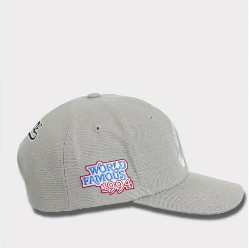 Supreme シュプリーム 2025SS World Famous S Logo 6Panel Cap ワールドフェイマスSロゴ6パネルキャップ グレー　灰2