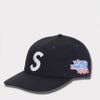 Supreme シュプリーム 2025SS World Famous S Logo 6Panel Cap ワールドフェイマスSロゴ6パネルキャップ ネイビー　紺