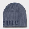 Supreme シュプリーム 2025SS Old English Printed Beanie オルドイングリッシュプリントビーニー ニット帽 スレート1