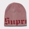 Supreme シュプリーム 2025SS Old English Printed Beanie オルドイングリッシュプリントビーニー ニット帽 ペイルレッド