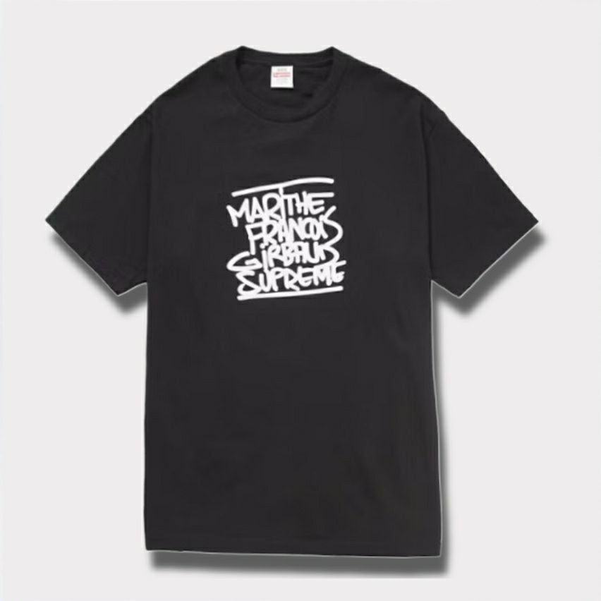 Supreme シュプリーム 2025SS Marithe + Francois Girbaud Tee マリテ + フランソワ ジルボー Tシャツ ブラック 黒