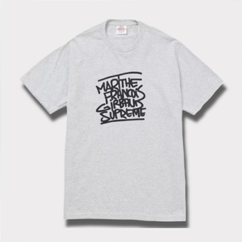 Supreme シュプリーム 2025SS Marithe + Francois Girbaud Tee マリテ + フランソワ ジルボー Tシャツ アッシュグレー 灰