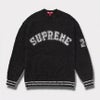 Supreme シュプリーム 2025SS Textured Arc Sweater テクスチャードアークセーター ブラック 黒
