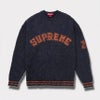  Supreme シュプリーム 2025SS Textured Arc Sweater テクスチャードアークセーター ネイビー