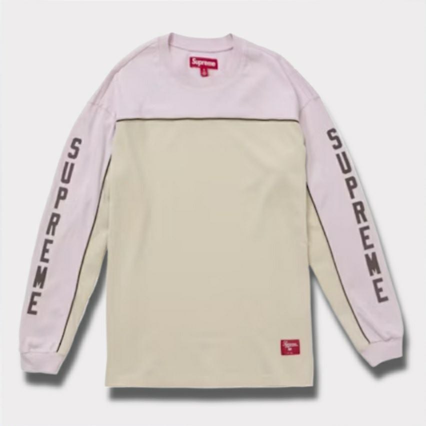 Supreme シュプリーム 2025SS Paneled piping L/S Top パネルパイピングロングスリーブトップ Tシャツ タン