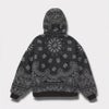 Supreme シュプリーム 2025SS Bandana Jacquard Denim Hooded Work Jacket バンダナジャガードデニムフードワークジャケット ブラック 黒1