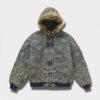 Supreme シュプリーム 2025SS Bandana Jacquard Denim Hooded Work Jacket バンダナジャガードデニムフードワークジャケット ブルー