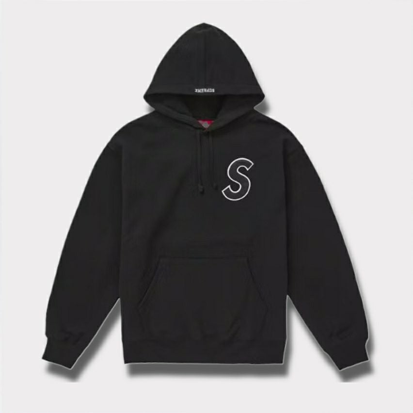 ブラック フード付きパーカー Sロゴ Supreme シュプリーム 2025SS S Logo Hooded Sweatshirt Sロゴフード