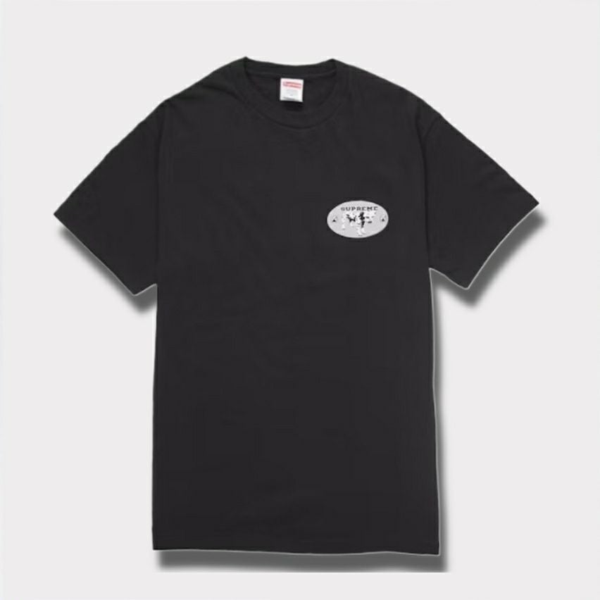  Supreme シュプリーム 2025SS Dalmatian Tee ダルメシアンTシャツ ブラック 黒1
