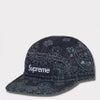 Supreme シュプリーム 2025SS Bandana Jacquard Denim Camp Cap バンダナジャガードデニムキャンプキャップ インディゴ