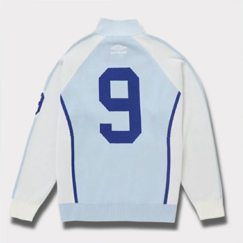 Supreme シュプリーム 2025SS Umbro Zip Up Sweater アンブロジップアップセーター　ライトブルー1