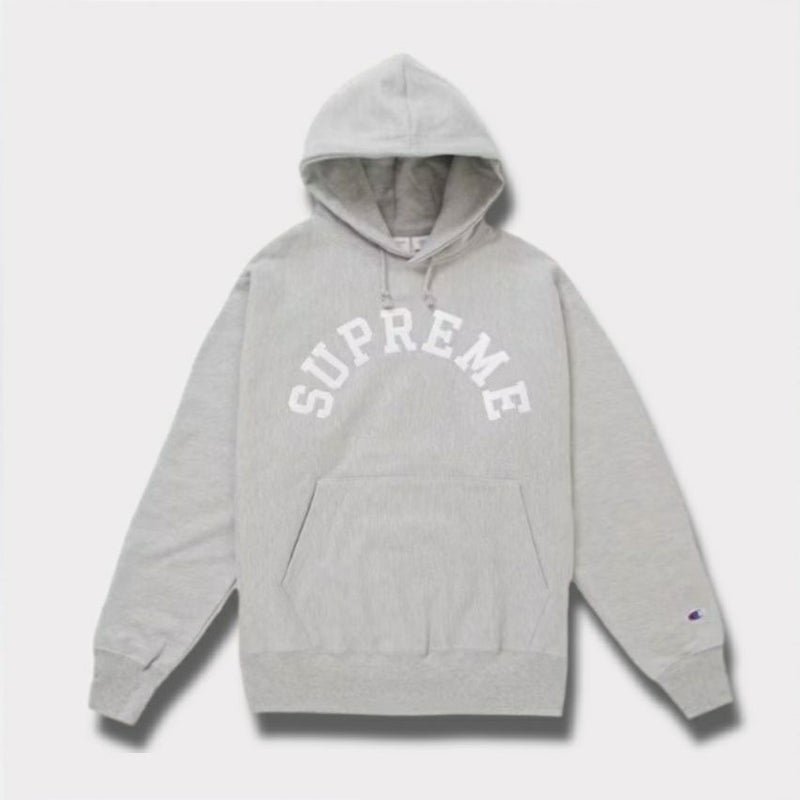  Supreme シュプリーム 2025SS Champion Hooded Sweatshirt チャンピオンフードパーカー ヘザーグレー 灰
