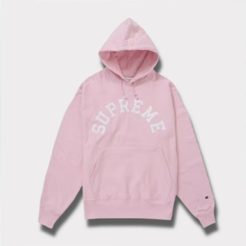 Supreme シュプリーム 2025SS Champion Hooded Sweatshirt チャンピオンフードパーカー ピンク