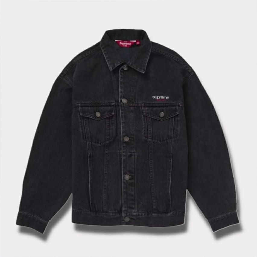 Supreme シュプリーム 2025SS Denim Trucker Jacket デニムトラッカージャケット ブラック 黒
