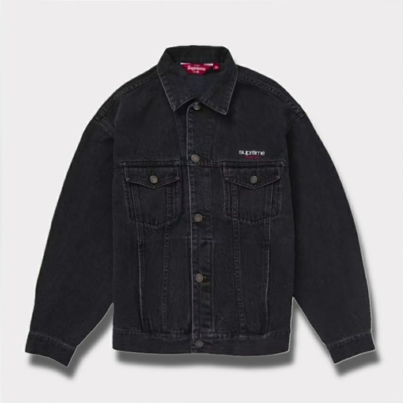 Supreme シュプリーム 2025SS Denim Trucker Jacket デニムトラッカージャケット ブラック 黒